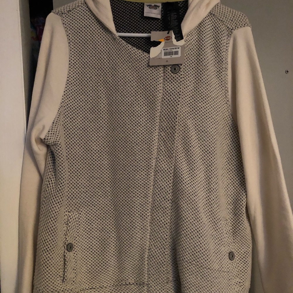 Elegant White Textured Women's Blazer